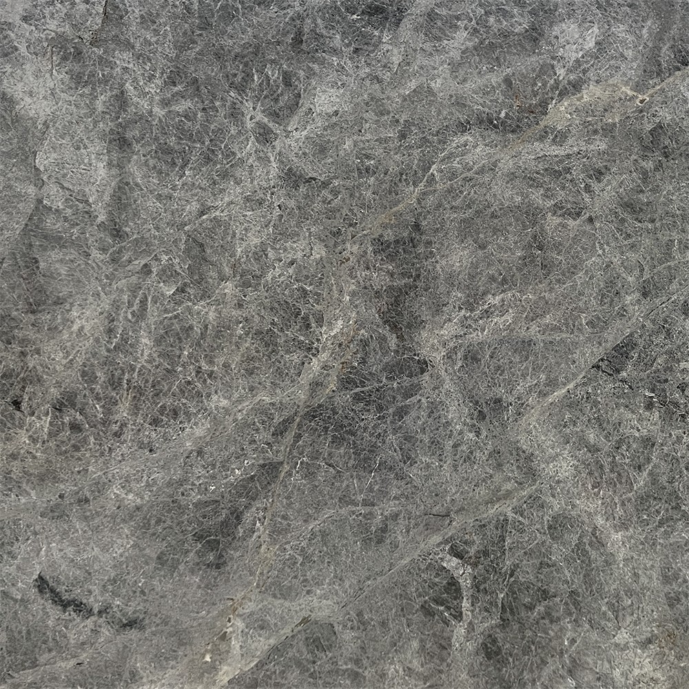 Hermes Gray Marble Slab, Natural Stone, Luxury